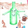 Disegni eseguiti da bambini figli di alcolisti
